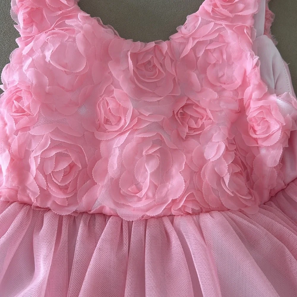 Girls 2T flower girl tutu lined formal fancy dress nwt new tulle tiered